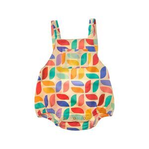 The Bonnie Mob Girls The Bonniemob Cotton Fleece Bubble Romper